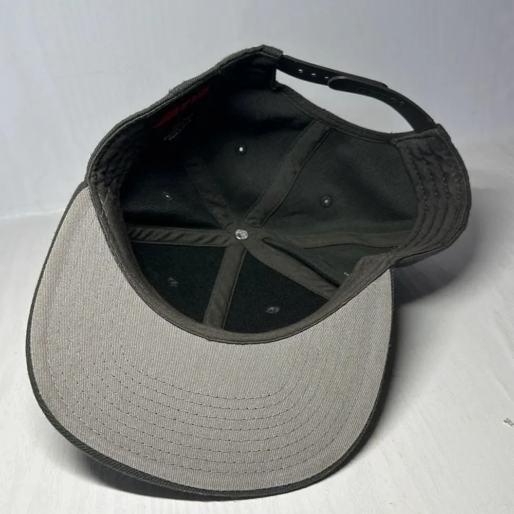 LeBron James Logo Gray Black SnapBack Hat Cap Otto‎ 85% Acrylic 15% Wool